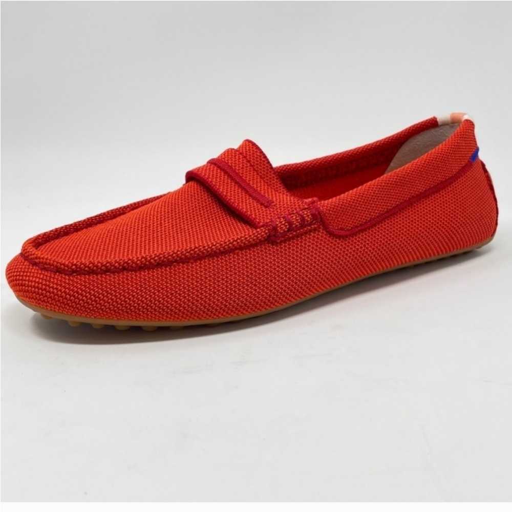 Women’s Rothys Clementine Red Driver Loafer Size 8.5